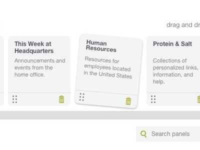 Drag and Drop dashboard drag and drop experience ixd ui ux visual design web web design