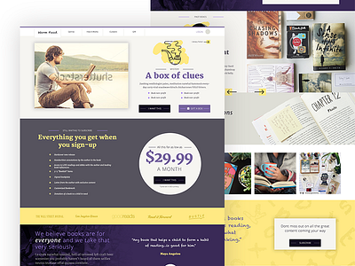 Product Page Concept digital digital brand homepage literature product startup ui ux visual design web web design