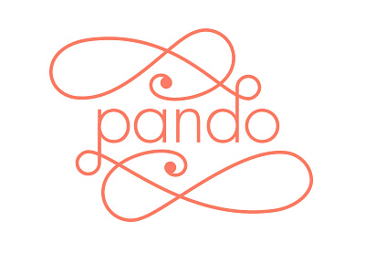Pando Lettering: Concept 2 brand brand design design graphic design lettering logo logotype