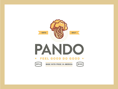 Pando: Tree Concept brand elements branding clothing design fashion identity logo design tree