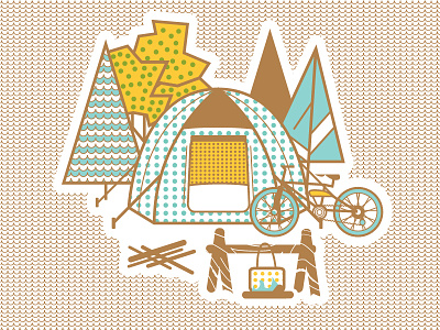 Northland Sticker Series: Camper