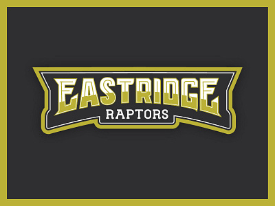 Eastridge Sports Type brand design high school identity school sports sports logo