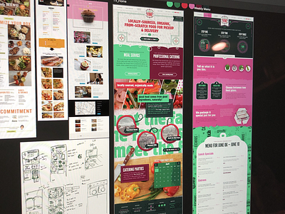 Tomato Vine personal project branding delivery service design food in progress personal project restaurant ui ux visual design web