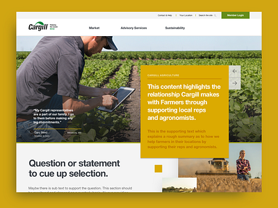 Cargill: Concept Site