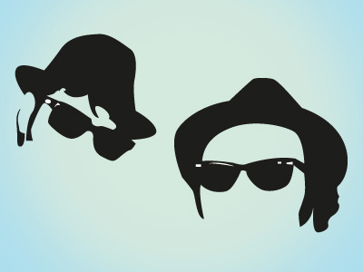 blues blues brothers illustration