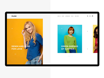 Plush – Fashion Theme e commerce fashion ui woocomerce wordpres