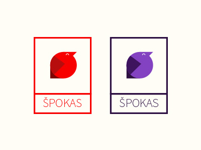 Špokas logo apparel bird children clothes clothing identity parents