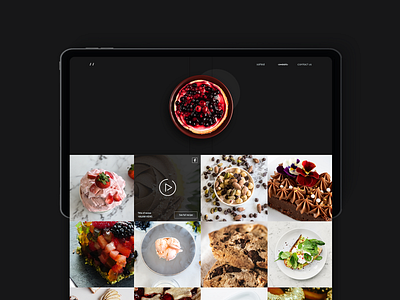 *but i like sweets design food food website sweet ui uiux uiuxdesign web webdesign website