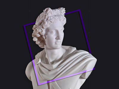 / Apollo ancient greece design greece greek greek god photoshop photoshop art statue