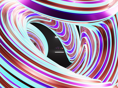 Abstract 3d 3d abstract blender blender3d color design graphic design illustration light ui wave waves