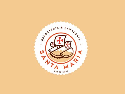 LOGO REPOSTERIA & PANADERIA SANTA MARIA