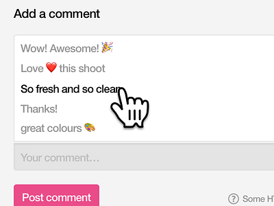 Dribbble Suggested Comments comments dribbble facepalm right suggestions