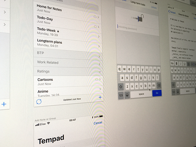 Tempad for iOS