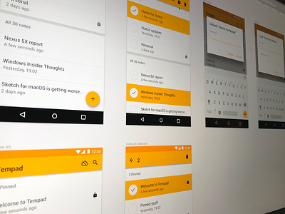 Tempad for Android android guidelines markdown material design