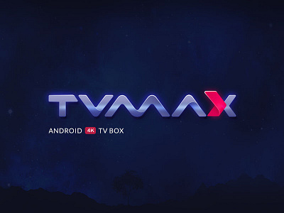 TvMax Logo android tv branding graphic design illustration logo logo design tv tv box typography vector visual identity