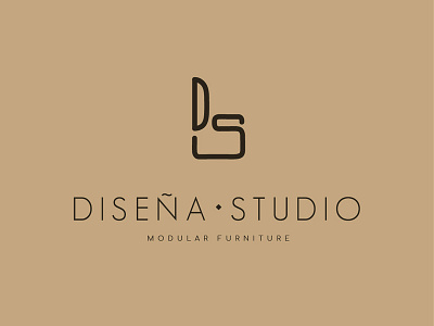 DS sofa! branding design furniture letter lettermark logo logo deisgn monogram typography vector