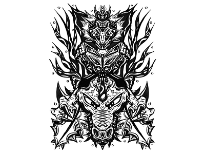 Dragon Rider design dragon illustration illustrator ipad pro lord monster nature procreate