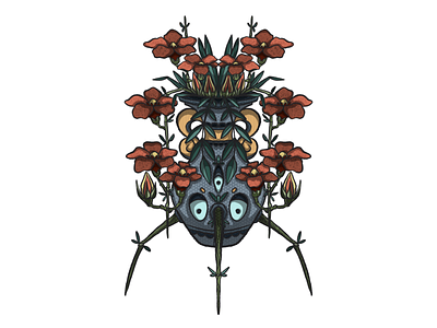 Bonsai #2 flower illustration illustrator ipad ipad pro nature plant procreate procreateapp