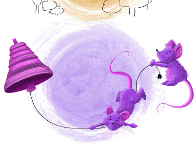 Children's book mouses animal children children art children book cute digitalart illustration lullaby mouse