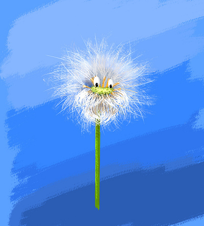 Flower Creature challenge creature digital digitalart flower illustration