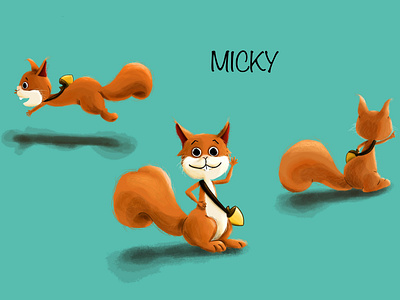 Character design Micky