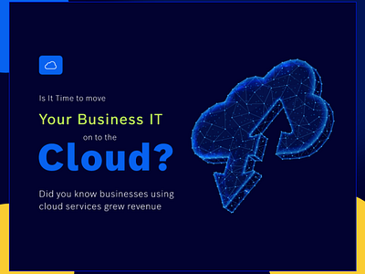 Your Business IT on to the Cloud animation branding graphic design motion graphics ui