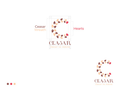 Ceasar Logo branding branding design design icon icon design illustration logo logo design logos vector