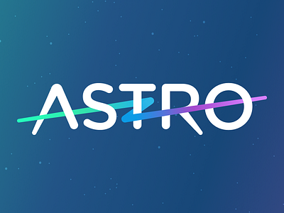 Astro 02 email gradient logo space