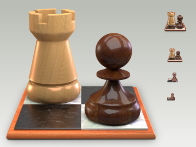 Chess blender chess gnome icon inkscape