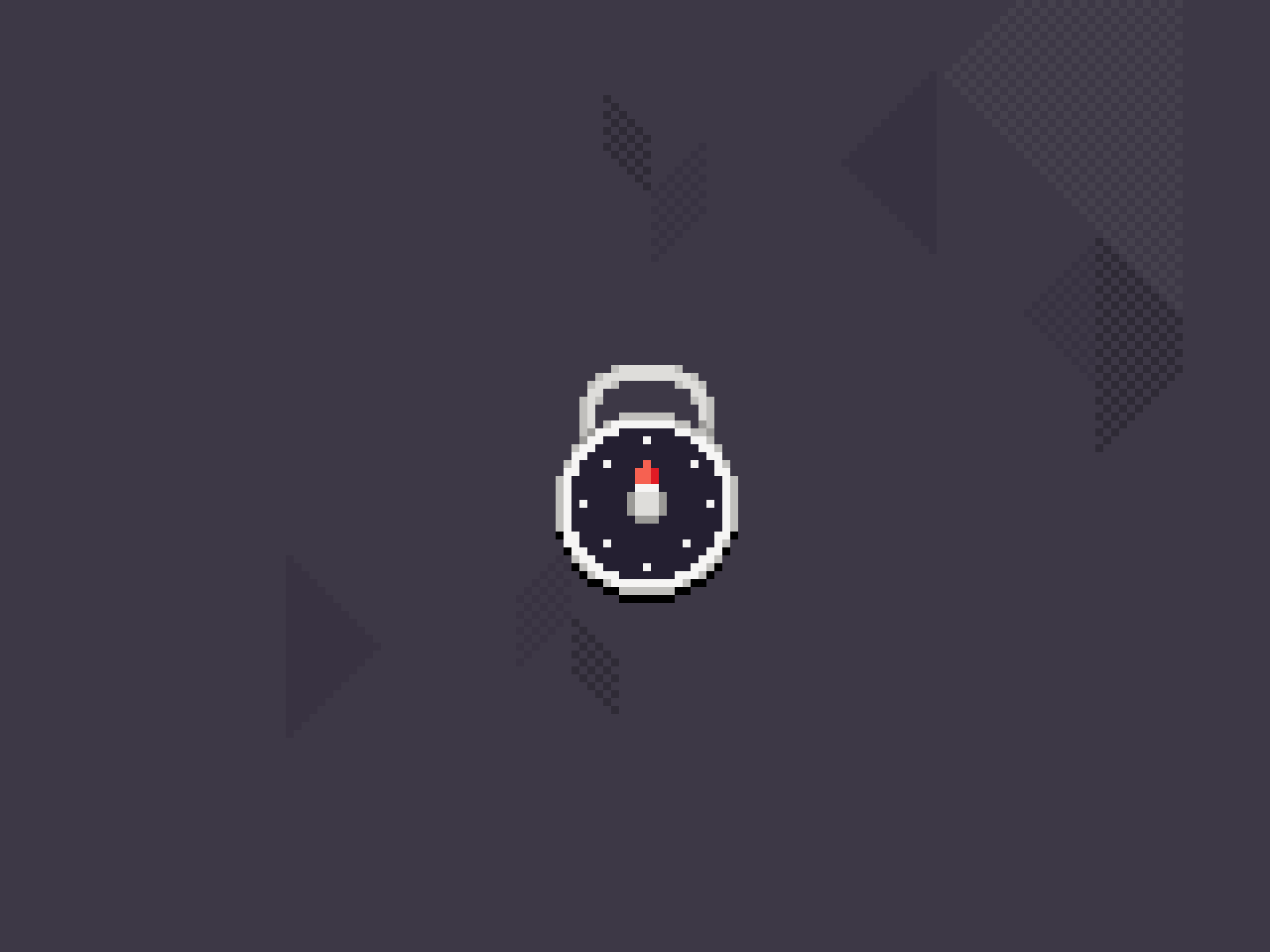 Authenticator animation design icon pixelart