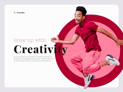 Creative homepage | Janak Shrestha - UI Designer branding design figma hero section homepage illustration janak shrestha landing page logo photoshop ui website