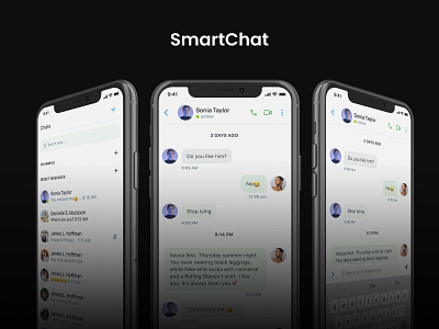 SmartChat App | Janak Shrestha - UI Designer