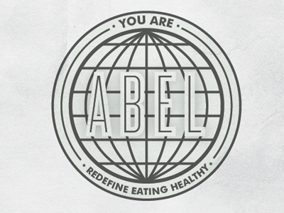 ABEL acronym eating food globe health healthy