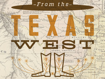 Texas West texas travel type