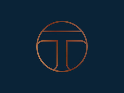 T logo mark symbol t