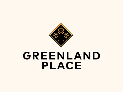 Greenland Place branding greenland logo place property symbol