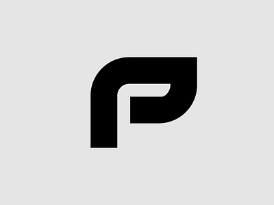 P branding design logo symbol typography