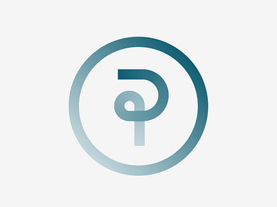 Peregrine badge branding logo marketing p peregrine symbol