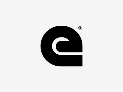 e® brand e logo mark symbol