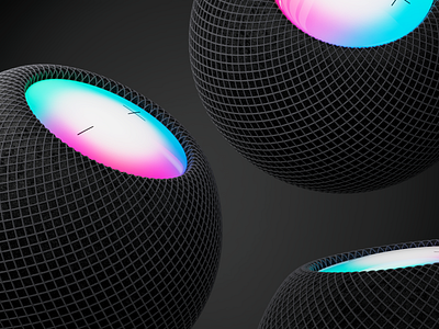 HomePod Product Render