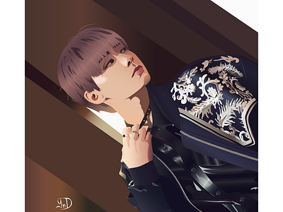 [Oneus] Hwanwoong vector illustration adobe design illustration illustrator kpop vector vector art vector illustration vectorart