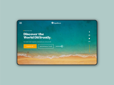 Expedia Website UI Design design redesign travel ui ux website