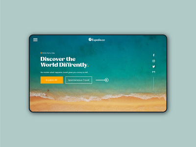 Expedia Website UI Design