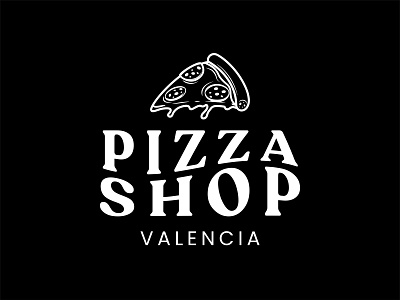 PizzaShop | Identity Design brandidentity branding design flat illustration illustrator logo pizza pizza logo pizza shop vector