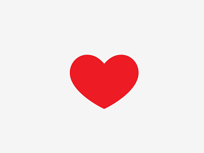 Love heart icon love