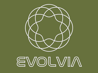 logo Evolvia evolvia logo logodesign logotype minimalist vector