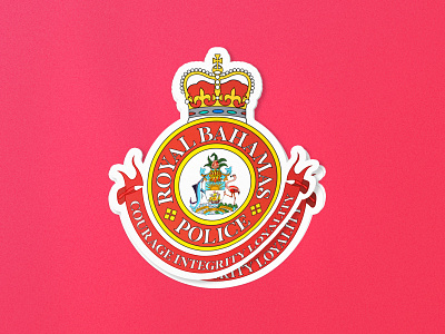 Royal Bahamas Police Badge Recreated!