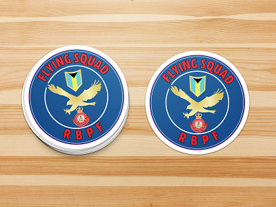 Flying Squad of Bahamas sticker