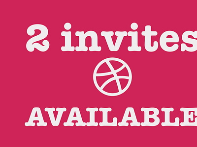 Two Dribble Invite available