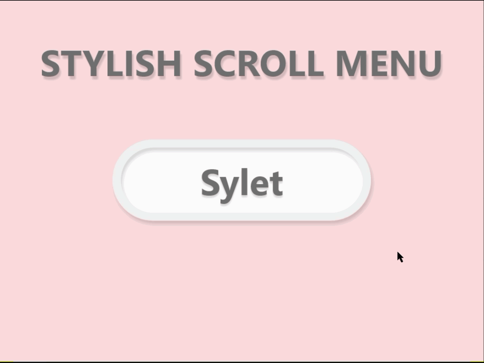 Sroll Menu Playoff interface menu scroll scroll animation scroll bar scrollbar uiux